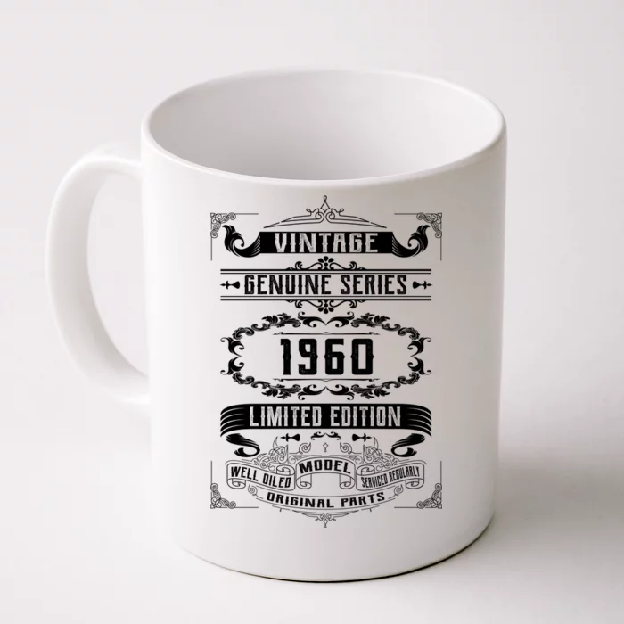 Built 60th Birthday All Original Part Front & Back Coffee Mug