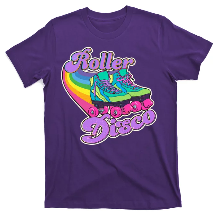 Vintage 80s Retro Roller Disco Skates T-Shirt | TeeShirtPalace