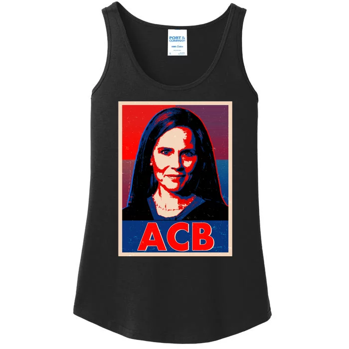 Vintage ACB Amy Coney Barrett Poster Ladies Essential Tank