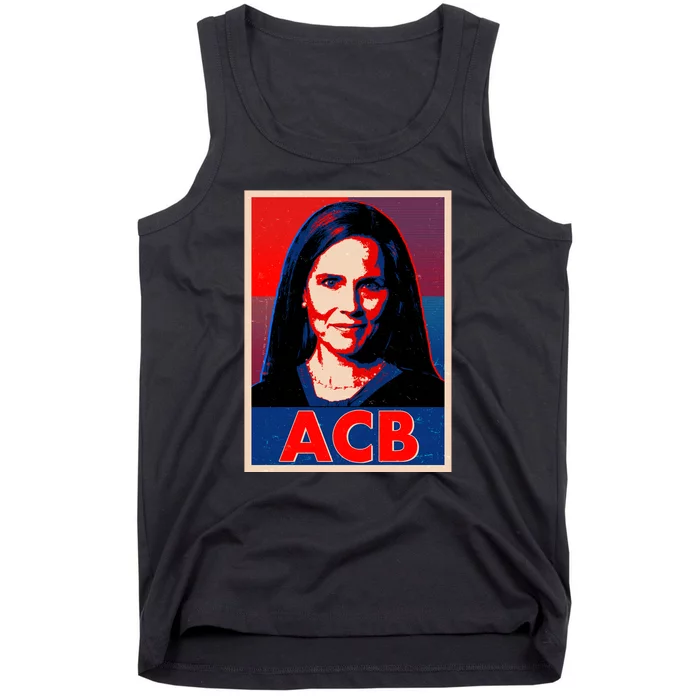 Vintage ACB Amy Coney Barrett Poster Tank Top