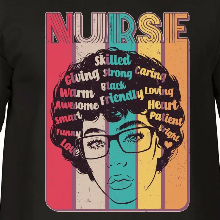 Vintage African American Black Nurse Comfort Colors T-Shirt