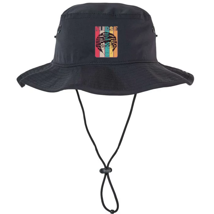 Vintage African American Black Nurse Legacy Cool Fit Booney Bucket Hat