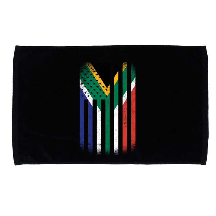 Vintage African Flag Microfiber Hand Towel