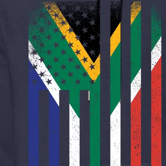 Vintage African Flag Premium Hoodie