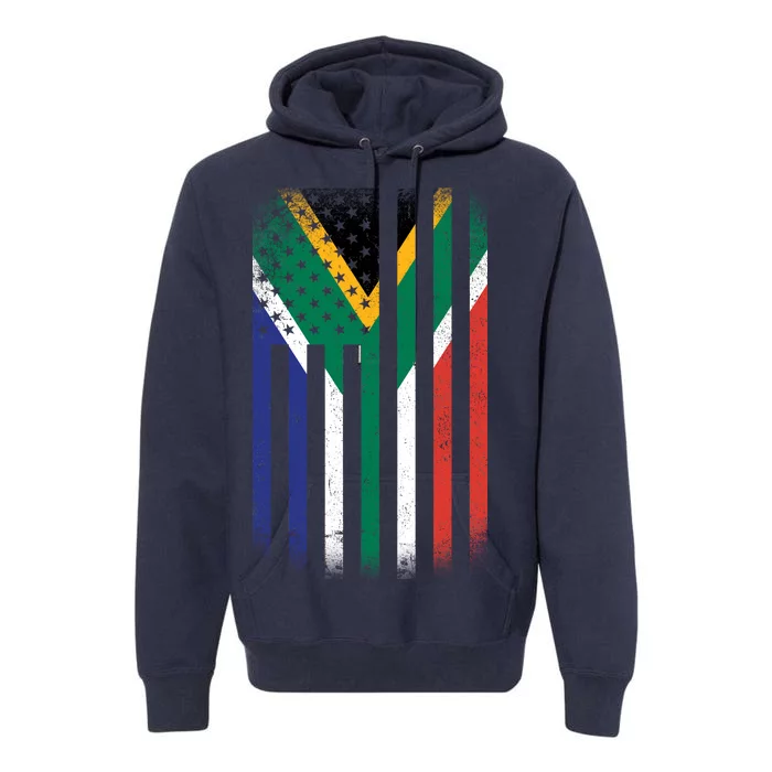 Vintage African Flag Premium Hoodie