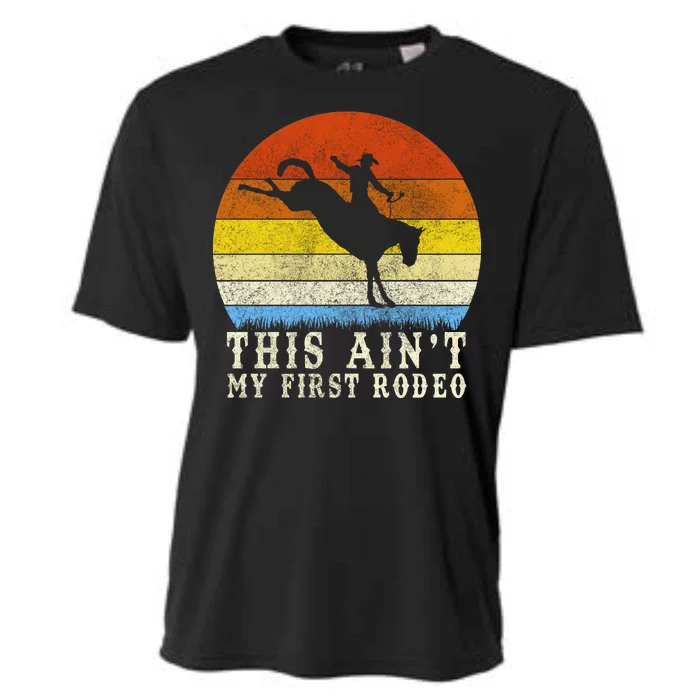 Vintage Ain't My First Rodeo Cooling Performance Crew T-Shirt