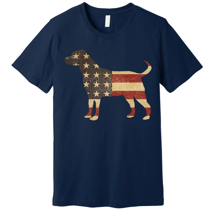 Vintage American Dog Premium T-Shirt