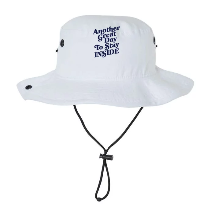 Vintage Another Great Day To Stay Inside Legacy Cool Fit Booney Bucket Hat