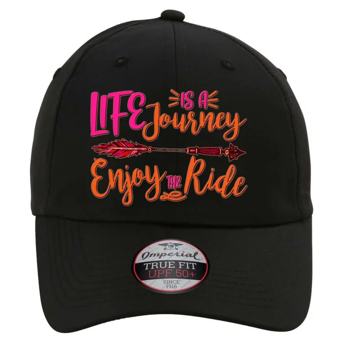 Vintage Arrow Life Is A Journey Enjoy The Ride The Original Performance Cap