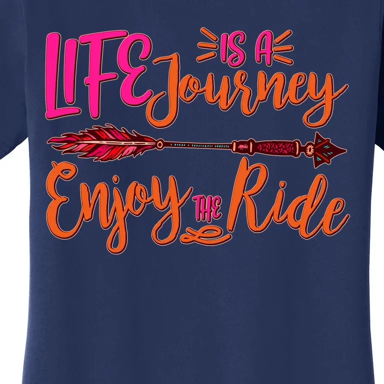 Premium Vector  A quote about life is a journey enjoy the ride.