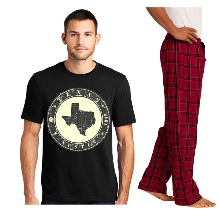 Vintage Austin Texas Logo Pajama Set