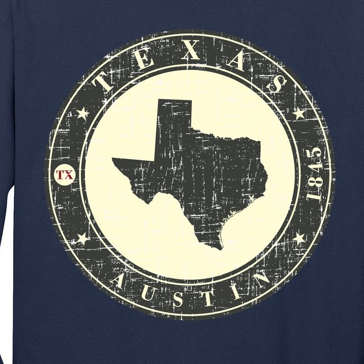 Vintage Austin Texas Logo Long Sleeve Shirt