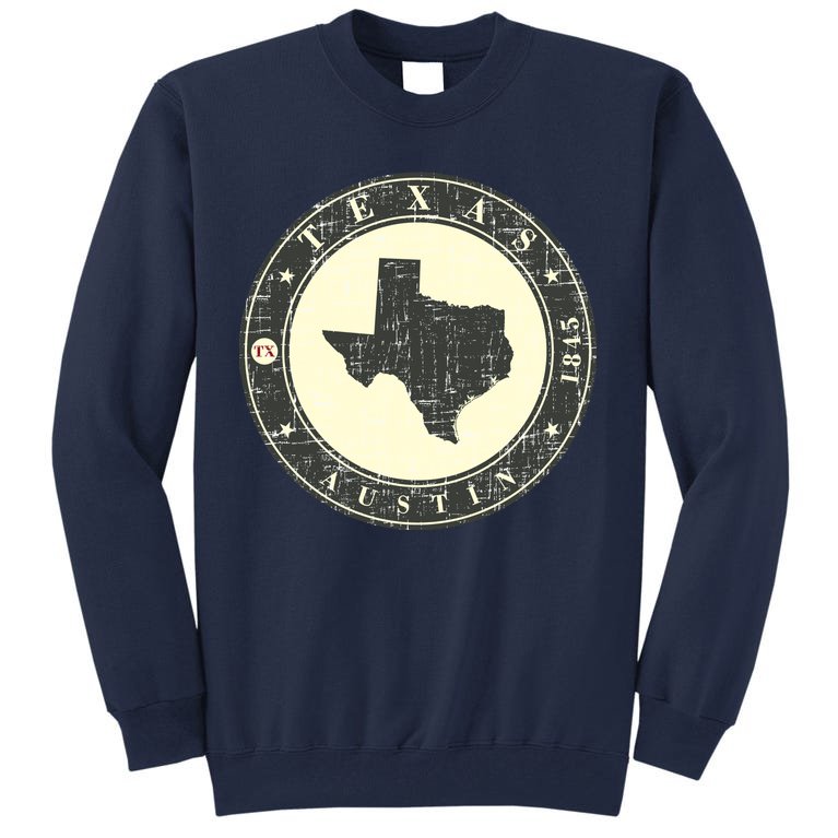 Vintage Austin Texas Logo Tall Sweatshirt