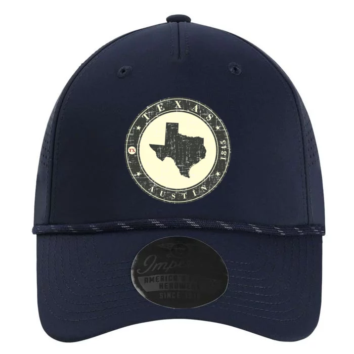 Vintage Austin Texas Logo Performance The Dyno Cap