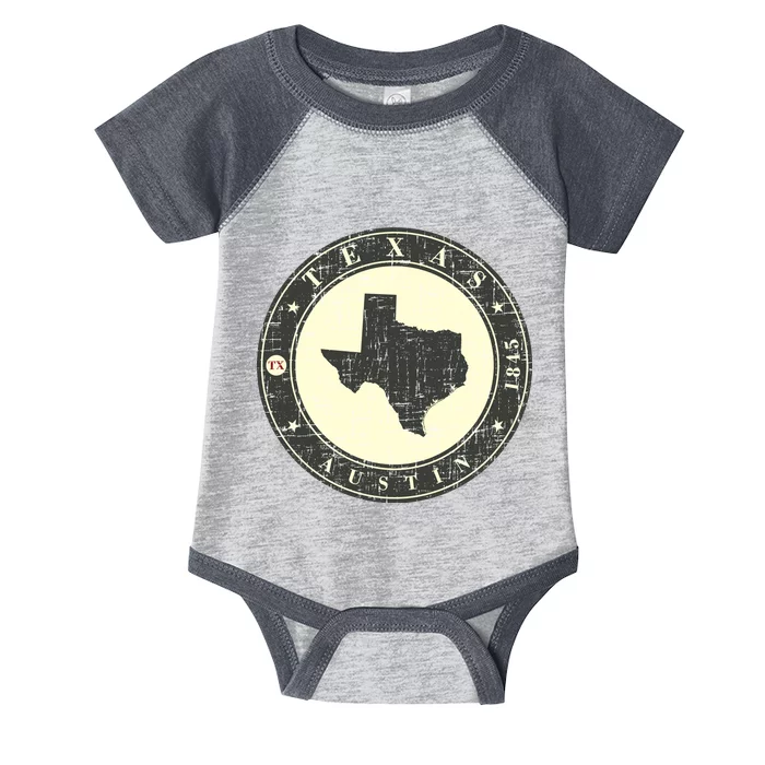 Vintage Austin Texas Logo Infant Baby Jersey Bodysuit