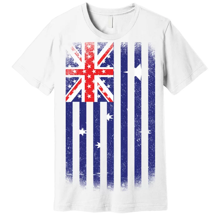 Vintage Australian Flag Premium T-Shirt