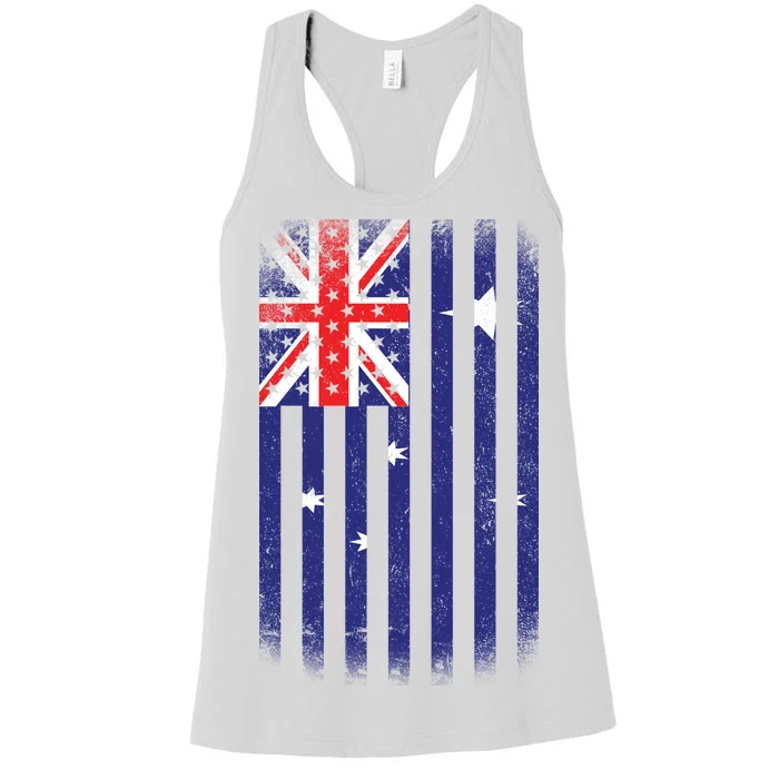 Vintage Australian Flag Women's Racerback Tank