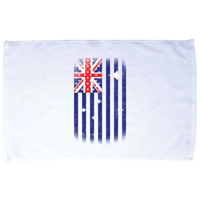 Vintage Australian Flag Microfiber Hand Towel