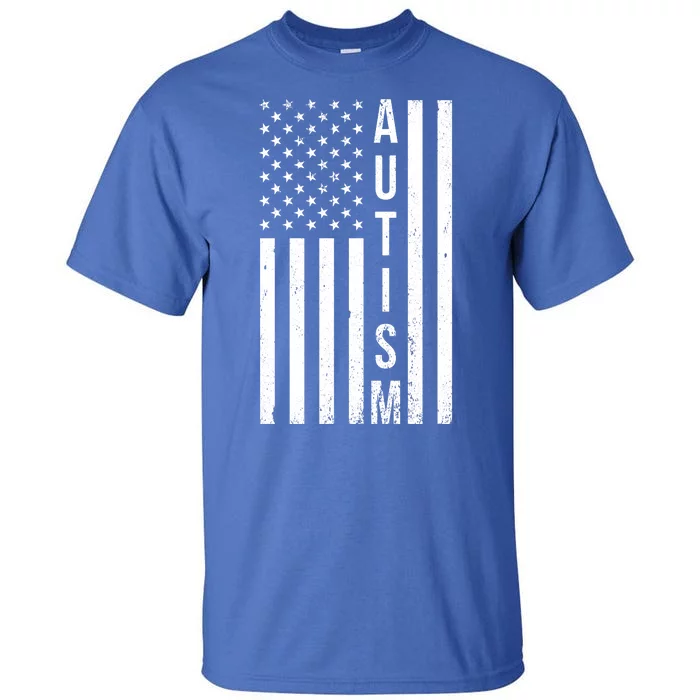 Vintage Autism Flag Tall T-Shirt