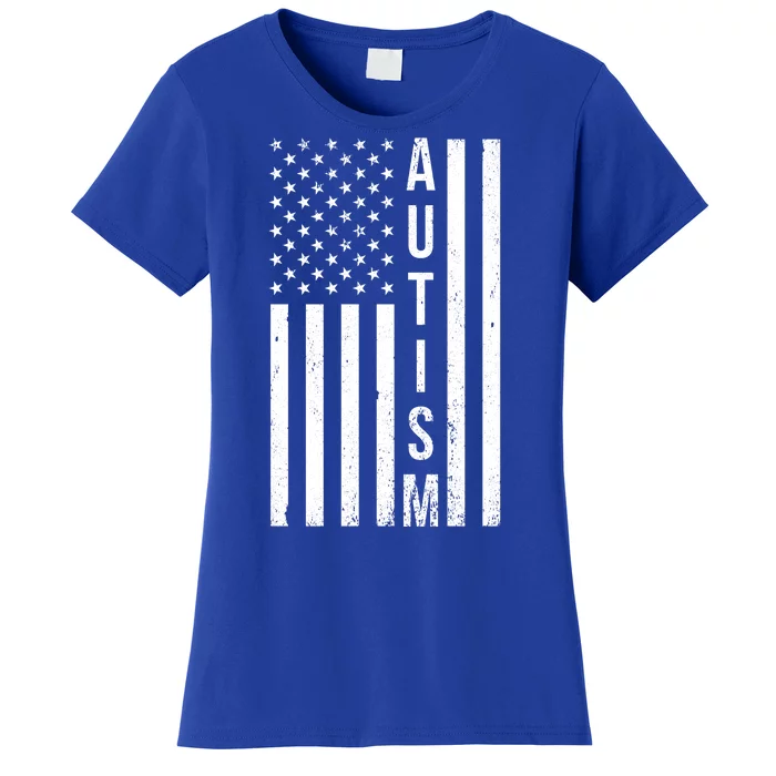 Vintage Autism Flag Women's T-Shirt