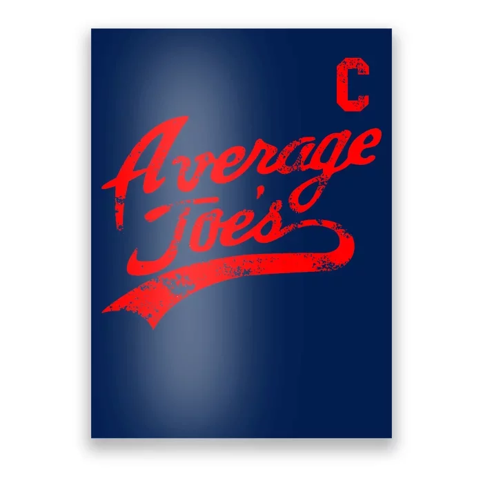 Vintage Average Joe's Gym Poster