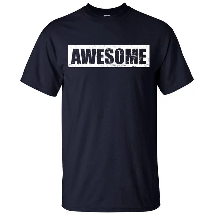 Vintage Awesome Logo Tall T-Shirt