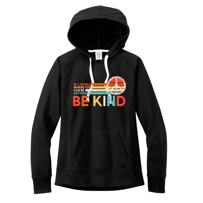 Vintage Be Kind Women's Fleece Hoodie