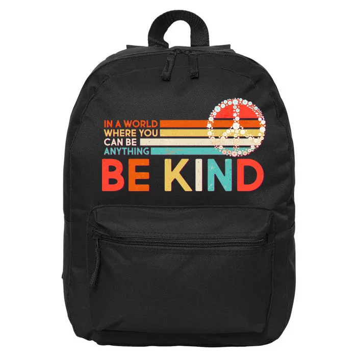 Vintage Be Kind 16 in Basic Backpack