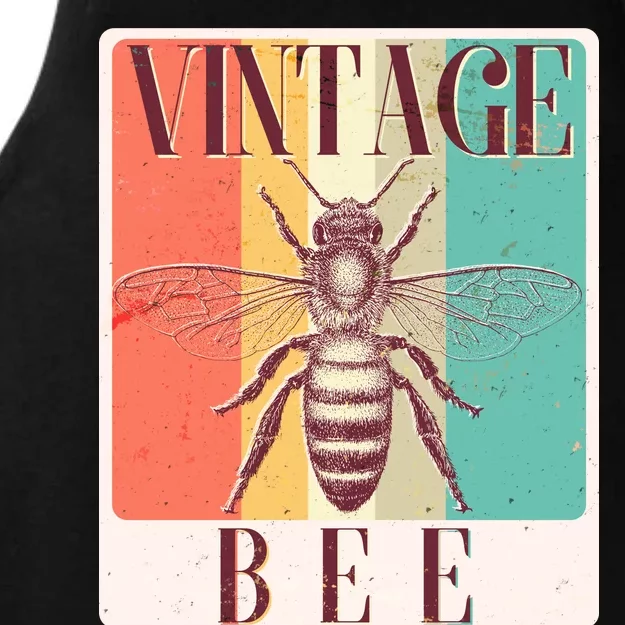 Vintage Bee Ladies Tri-Blend Wicking Tank