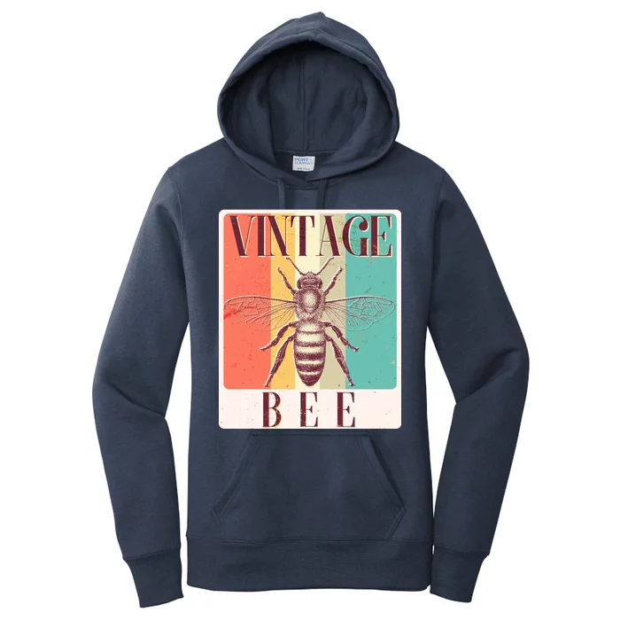 Vintage Bee Women's Pullover Hoodie