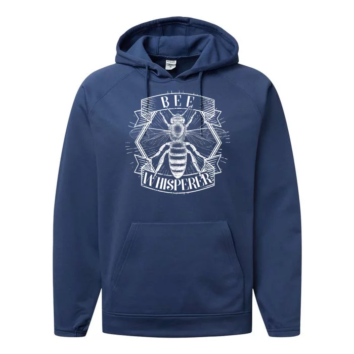 Vintage Bee Whisperer Performance Fleece Hoodie