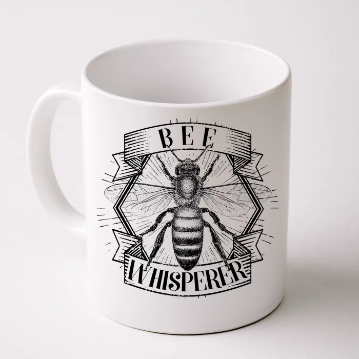 Vintage Bee Whisperer Front & Back Coffee Mug