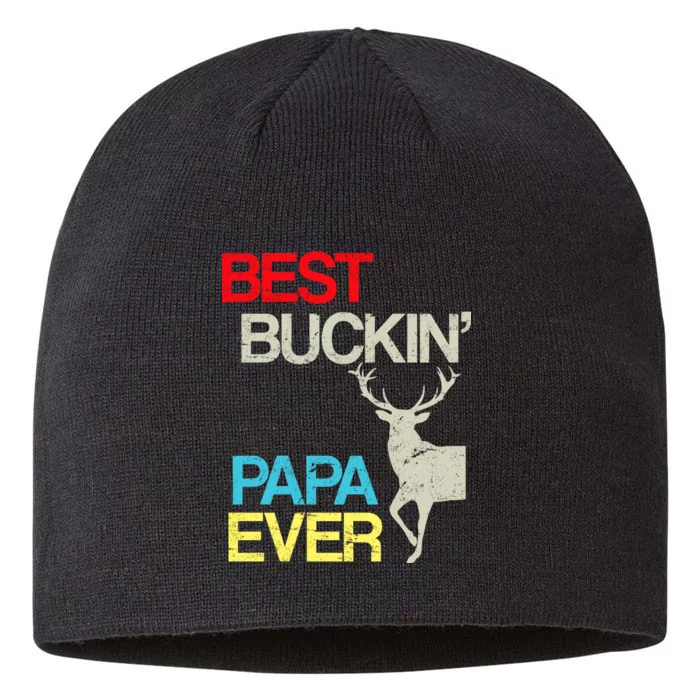 Vintage Best Buckin Papa Hunting 8 1/2in Sustainable Knit Beanie