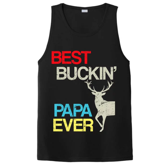 Vintage Best Buckin Papa Hunting Performance Tank