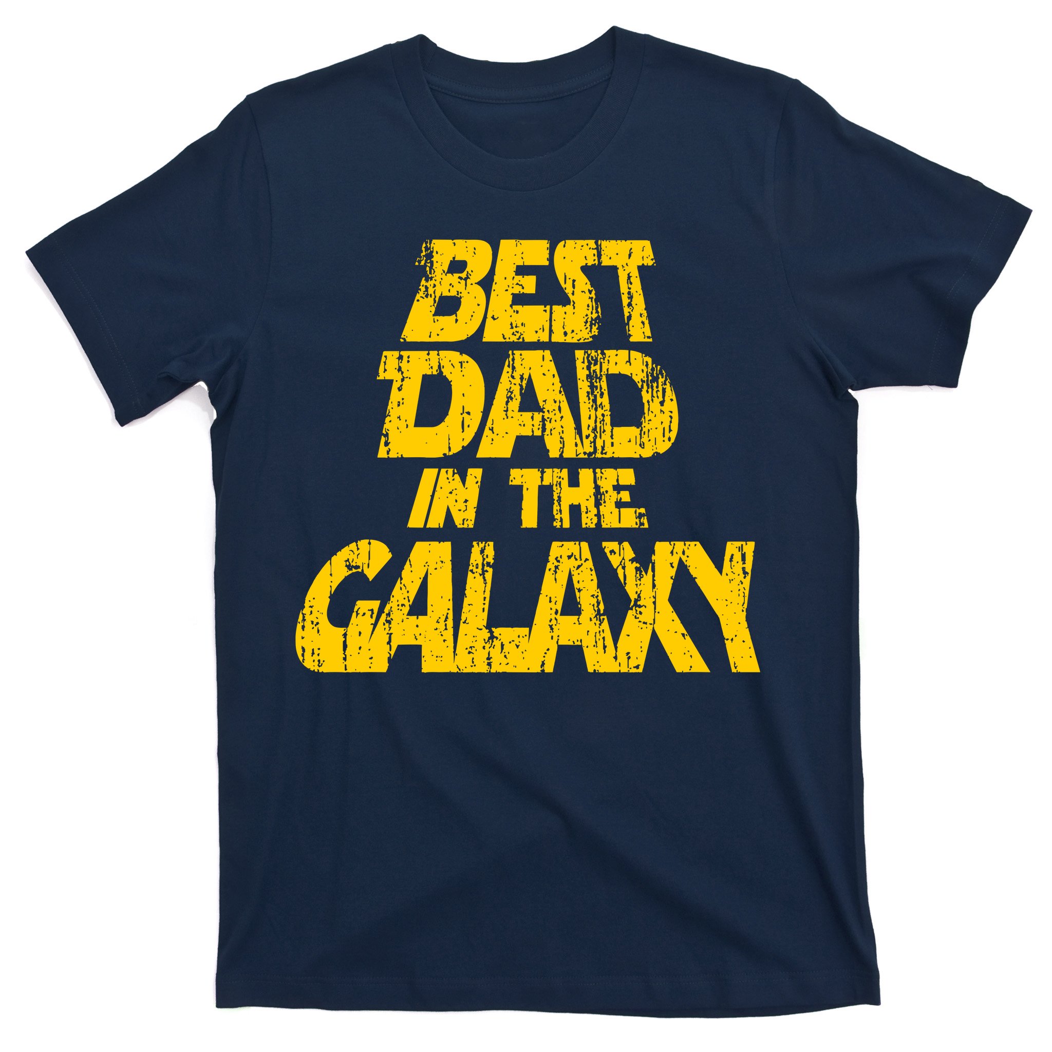 Vintage Best Dad In The Galaxy T-Shirt | TeeShirtPalace