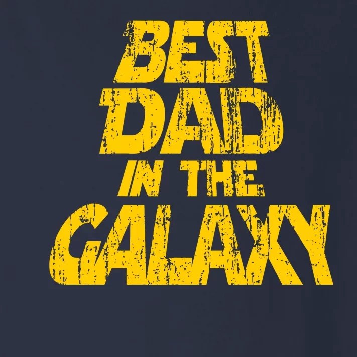 Vintage Best Dad In The Galaxy Toddler Long Sleeve Shirt