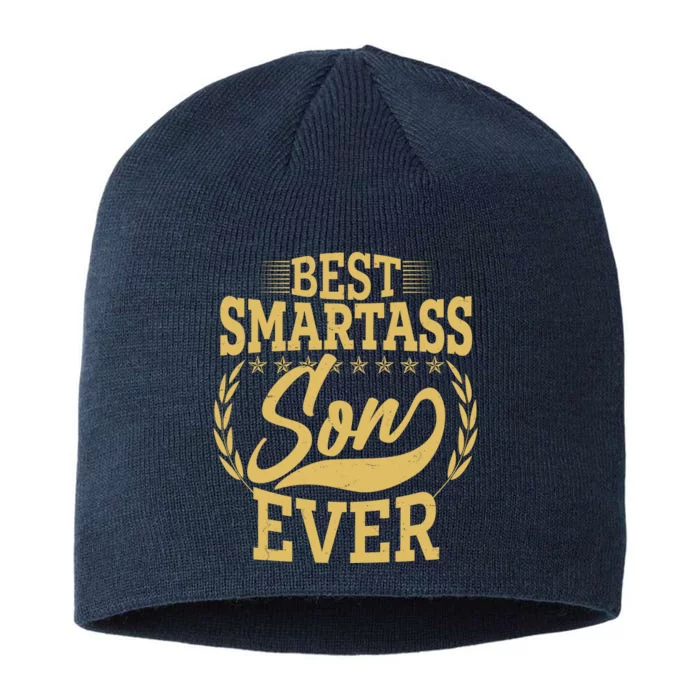 Vintage Best Smartass Son Ever 8 1/2in Sustainable Knit Beanie