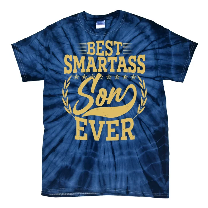 Vintage Best Smartass Son Ever Tie-Dye T-Shirt