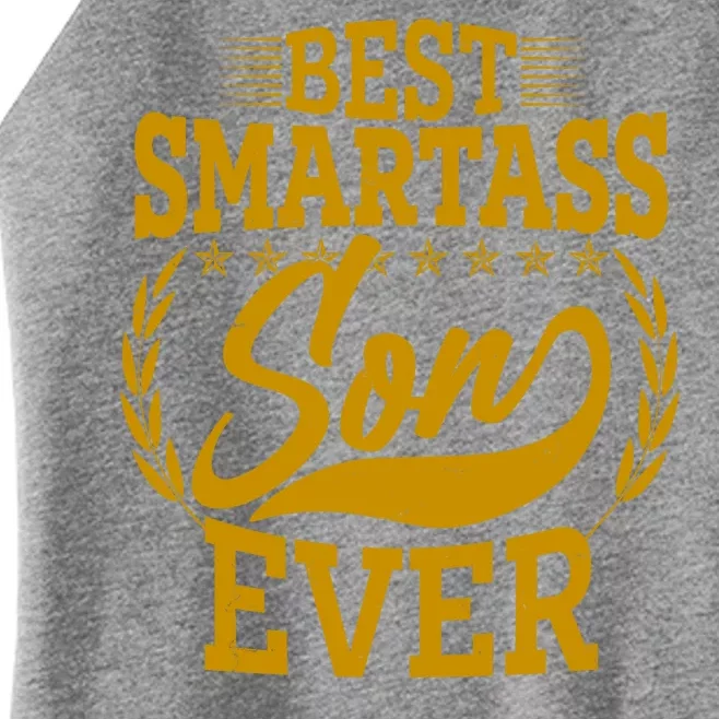 Vintage Best Smartass Son Ever Women’s Perfect Tri Rocker Tank