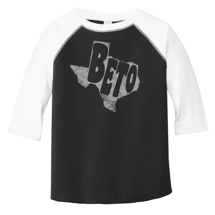 Vintage BETO Texas State Logo Toddler Fine Jersey T-Shirt