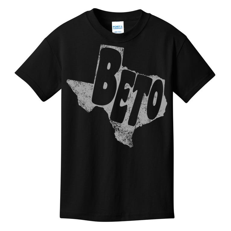 Vintage BETO Texas State Logo Kids T-Shirt