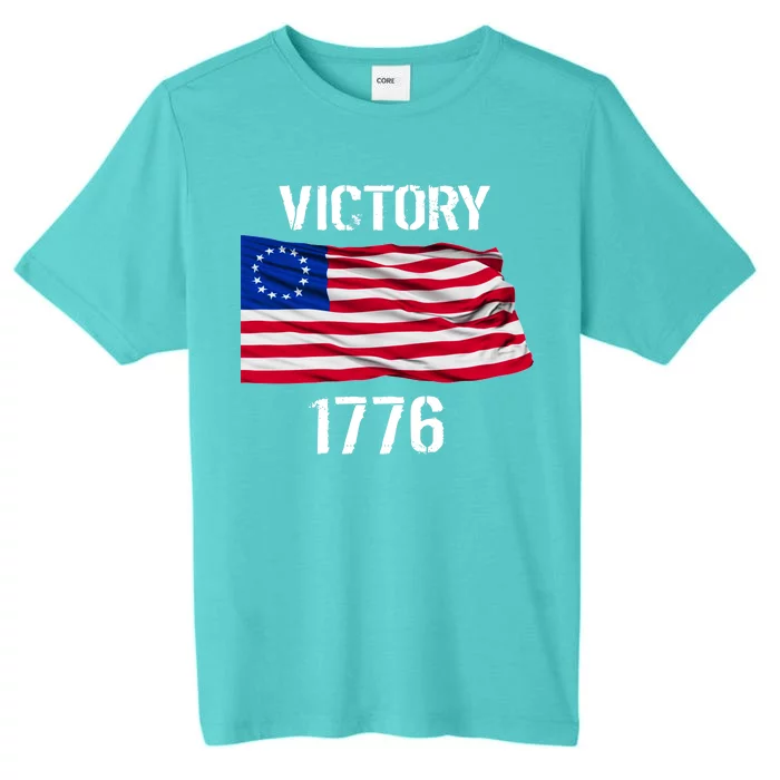 Vintage Betsy Ross American Flag 1776 ChromaSoft Performance T-Shirt