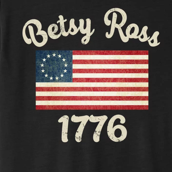 Vintage Betsy Ross Flag 1776 ChromaSoft Performance T-Shirt