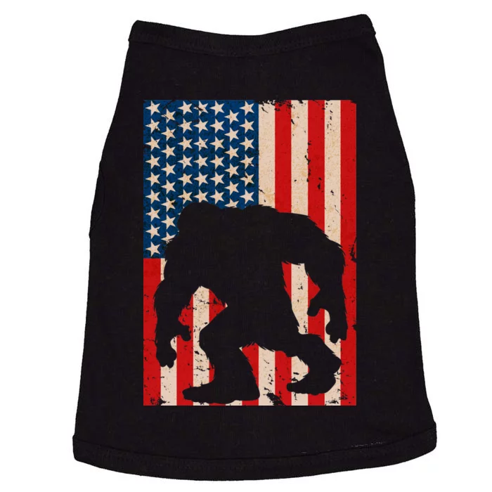 Vintage Bigfoot American Flag Doggie Tank