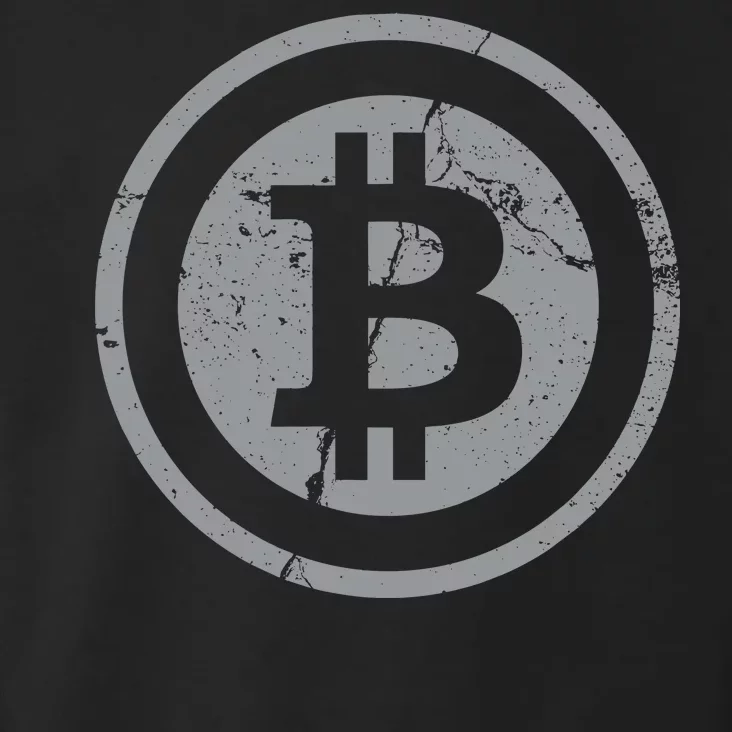 Vintage Bitcoin Crypto Currency Toddler Hoodie