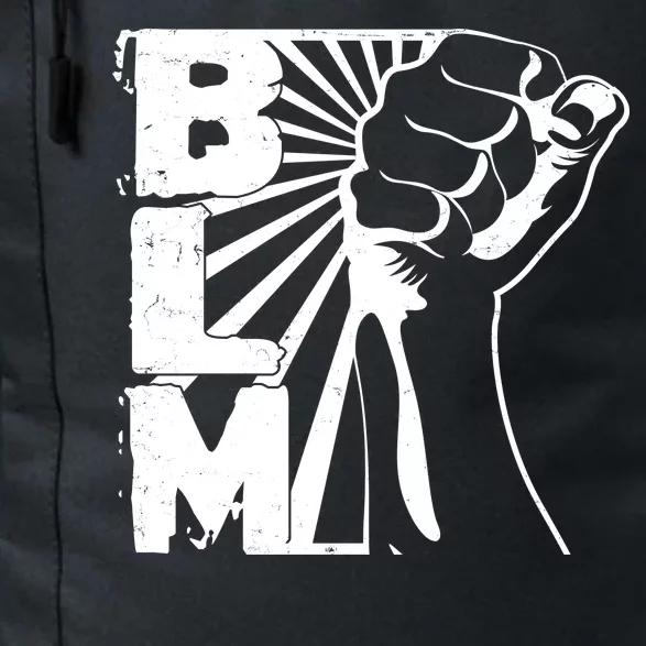 Vintage BLM Black Lives Matter Fist Daily Commute Backpack