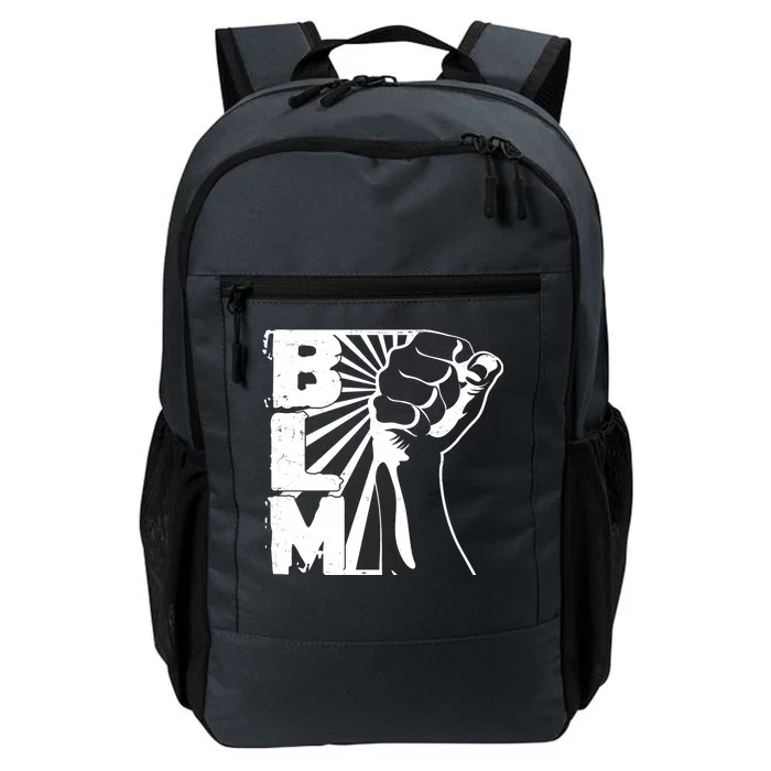 Vintage BLM Black Lives Matter Fist Daily Commute Backpack