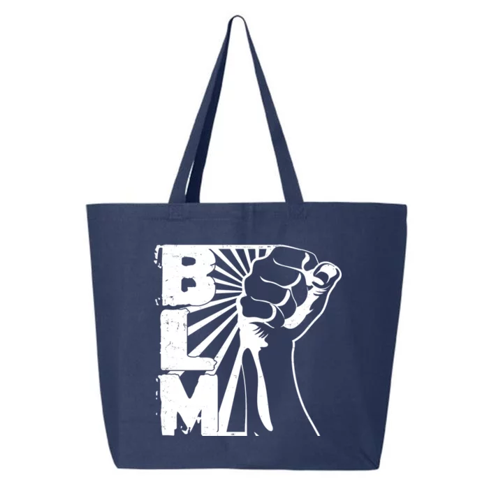 Vintage BLM Black Lives Matter Fist 25L Jumbo Tote