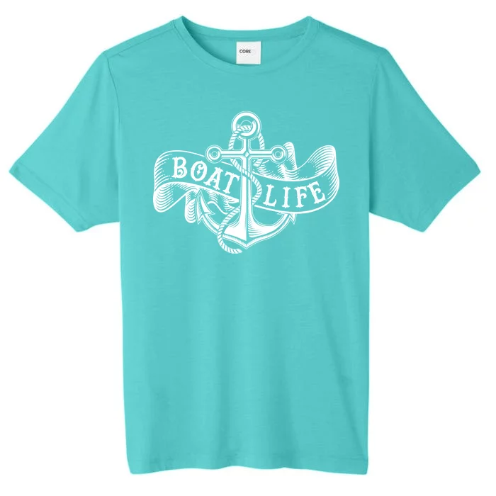 Vintage Boat Life Tattoo ChromaSoft Performance T-Shirt