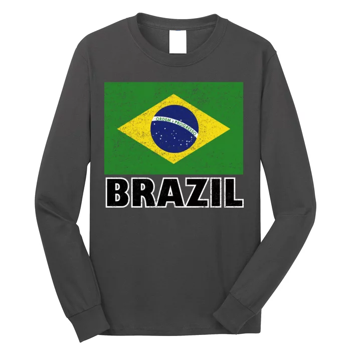 Brazil Letters Flag Brazilian Text' Unisex Tie Dye T-Shirt